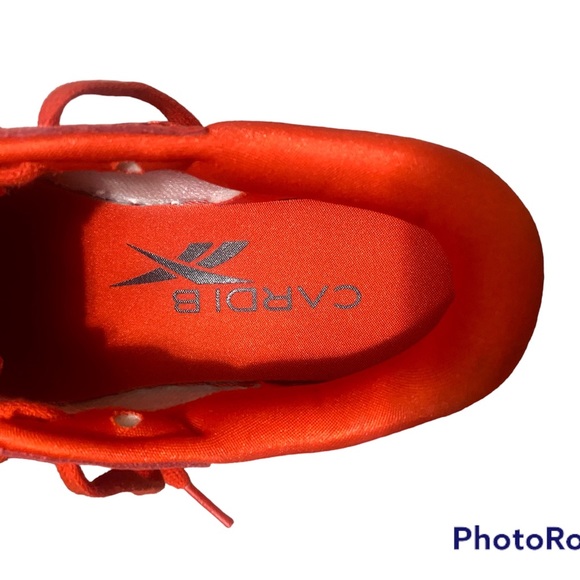 Reebok Cardi B Coated Club C Double Red Women's Size 7.5 Sneaker 2020 - Picture 8 of 10